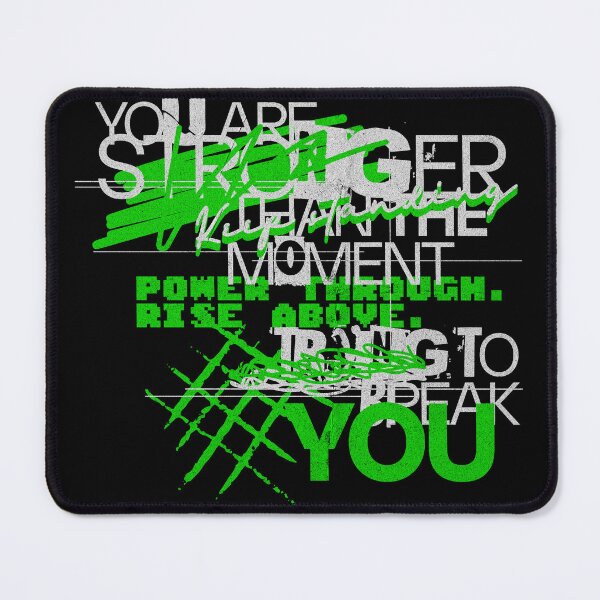 Item preview, Stronger Than The Moment Streetwear T-Shirt, Motivational Quote designed and sold by vec4u.