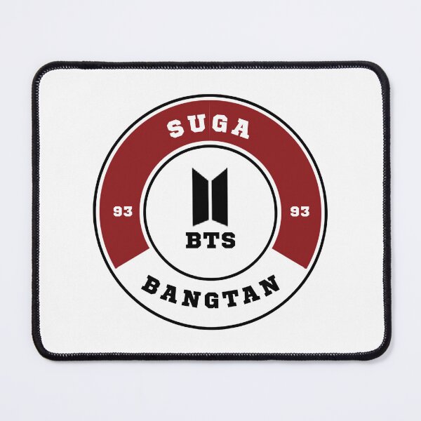 Item preview, Bts kpop band comeback 2026 suga nametag designed and sold by Arjun4282.