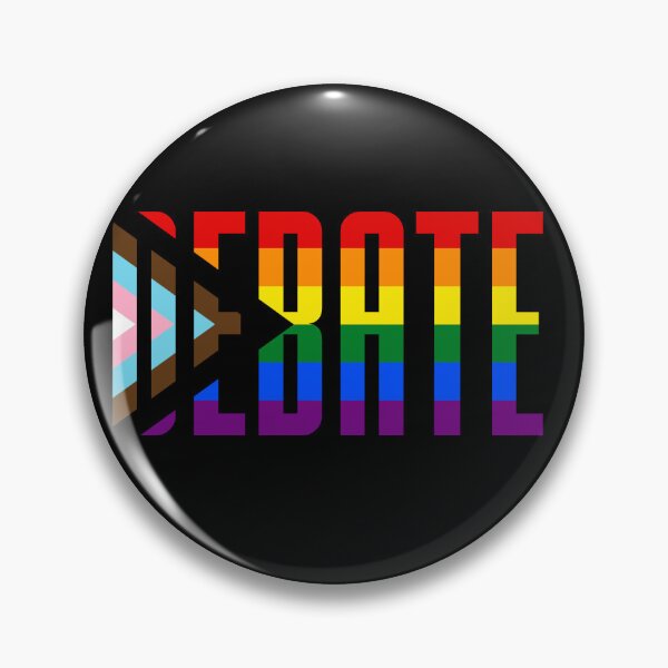 Item preview, Pride Debate designed and sold by Hair-brained  Haberdasher.
