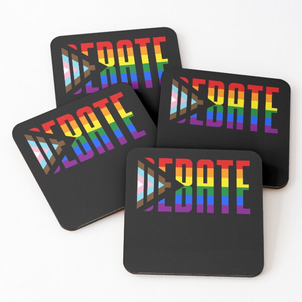 Item preview, Pride Debate designed and sold by Hair-brained  Haberdasher.