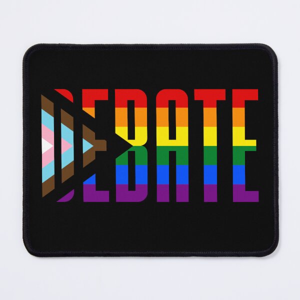 Item preview, Pride Debate designed and sold by Hair-brained Haberdasher.