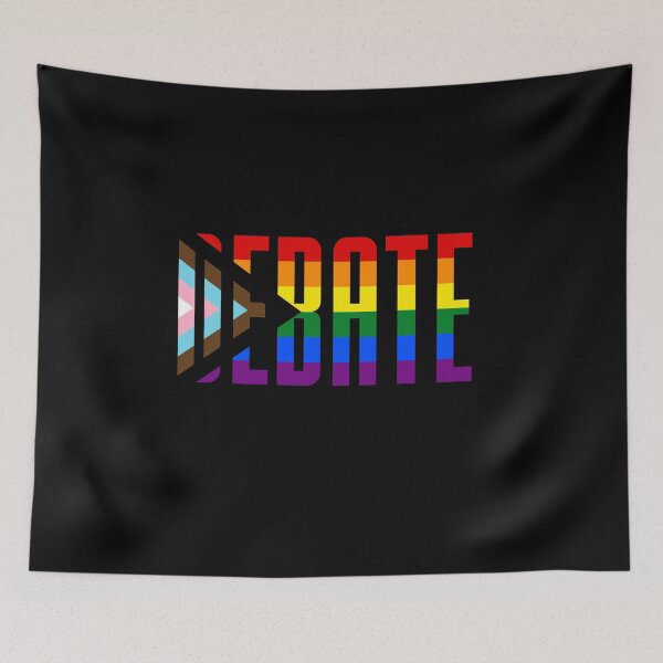 Item preview, Pride Debate designed and sold by Hair-brained  Haberdasher.