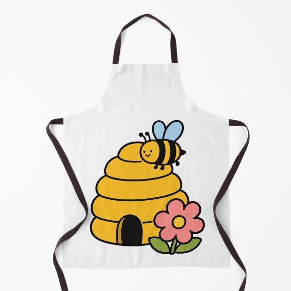 Item preview, Cute Kawaii Beehive with Bumblebee and Flower designed and sold by Vision Crafted.