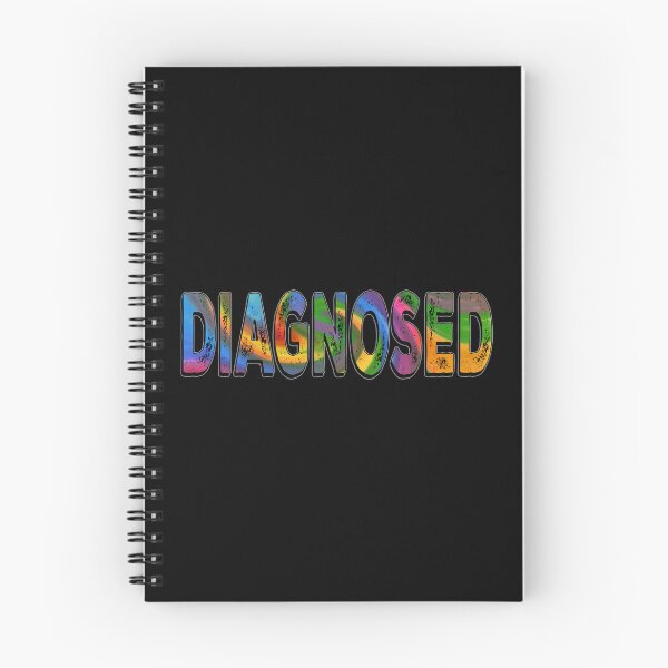 Item preview, Diagnosed - Neurodivergent Humor designed and sold by Qweird Artistry.