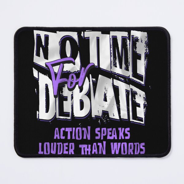 Item preview, Action Speaks Louder Urban Motivational T-Shirt, Grunge Quote designed and sold by vec4u.