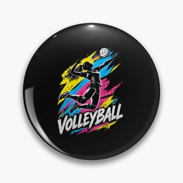Item preview, VOLLEYBALL Player in Powerful Spike Action designed and sold by elderberry.
