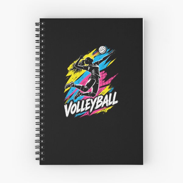 Item preview, VOLLEYBALL Player in Powerful Spike Action designed and sold by elderberry.