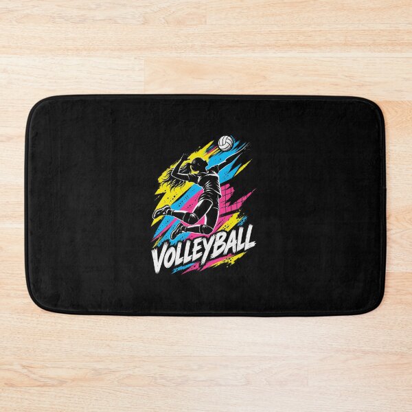 Item preview, VOLLEYBALL Player in Powerful Spike Action designed and sold by elderberry.