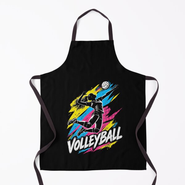 Item preview, VOLLEYBALL Player in Powerful Spike Action designed and sold by elderberry.