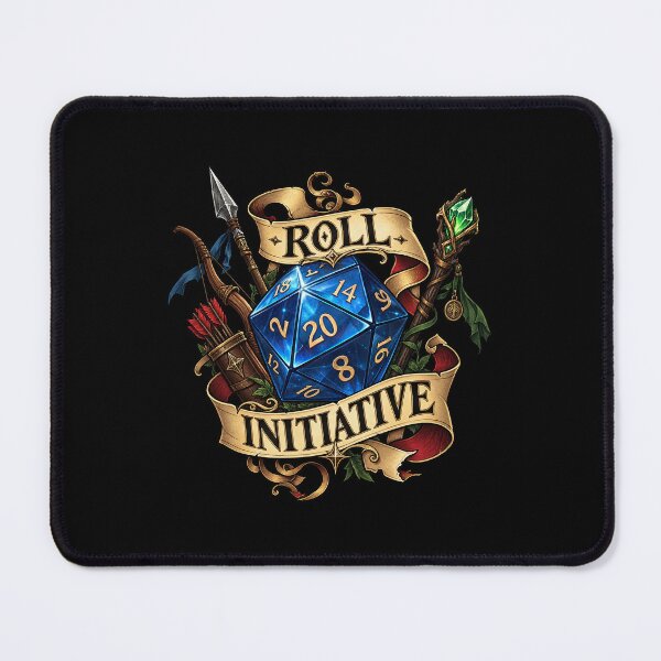 Item preview, Roll Initiative – Blue D20 Fantasy RPG designed and sold by obstinator.
