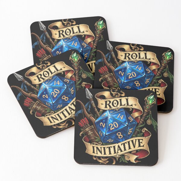 Item preview, Roll Initiative – Blue D20 Fantasy RPG designed and sold by obstinator.
