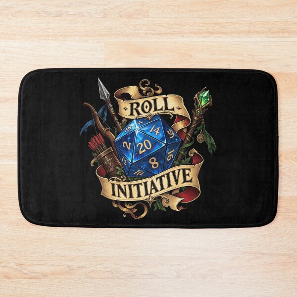 Item preview, Roll Initiative – Blue D20 Fantasy RPG designed and sold by obstinator.