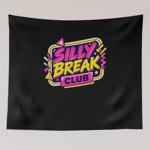 Item preview, Funny Silly Break Club Teachers Students Retro Arcade Logo Art designed and sold by elderberry.