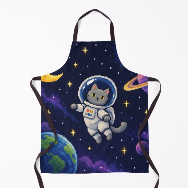 Item preview, Pixel Cat Astronaut In Space designed and sold by Nol1ytv.