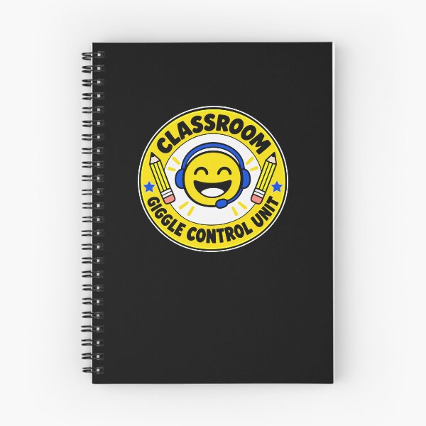 Item preview, Classroom Giggle Control Unit School Humor Emblem designed and sold by elderberry.