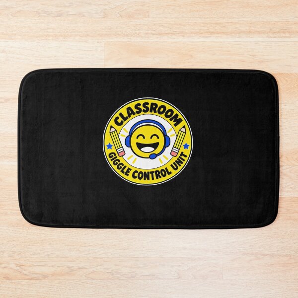 Item preview, Classroom Giggle Control Unit School Humor Emblem designed and sold by elderberry.