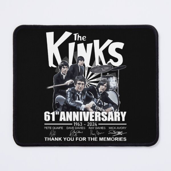 Item preview, The Kinks 61st Anniversary Tribute Retro Design designed and sold by Claytonhuffos.