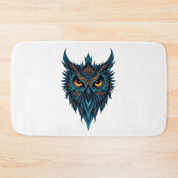 Item preview, ArtMysticalTurquoiseOwl designed and sold by Artrendzs.