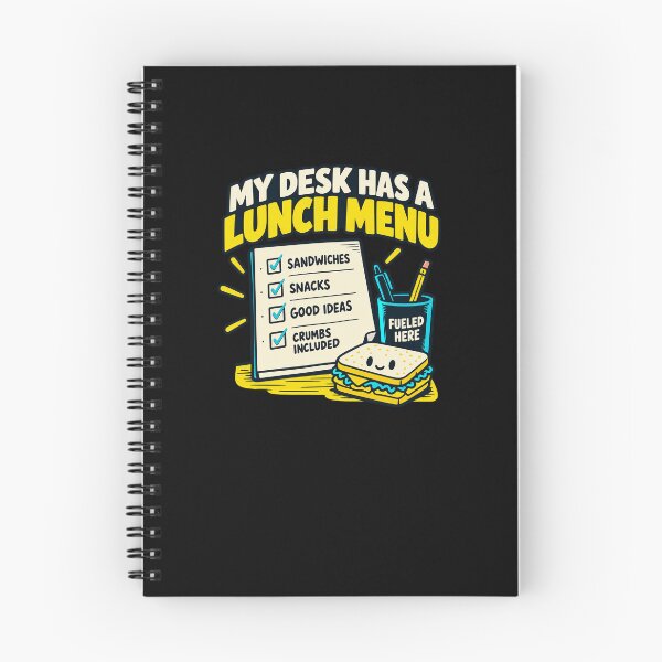 Item preview, My Desk Has A Lunch Menu Sandwich Office Humor designed and sold by elderberry.