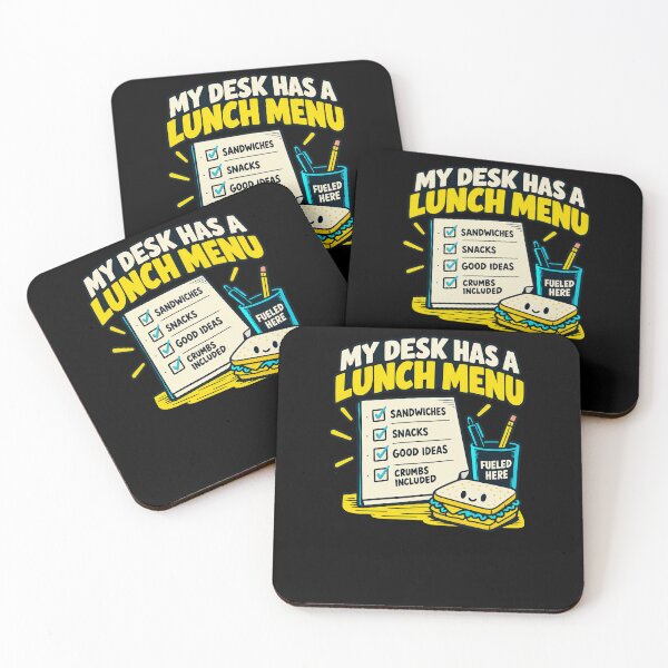 Item preview, My Desk Has A Lunch Menu Sandwich Office Humor designed and sold by elderberry.