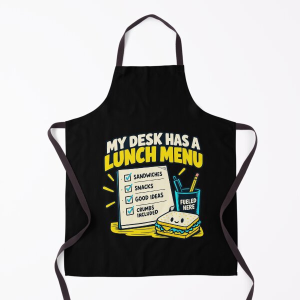 Item preview, My Desk Has A Lunch Menu Sandwich Office Humor designed and sold by elderberry.
