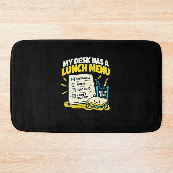 Item preview, My Desk Has A Lunch Menu Sandwich Office Humor designed and sold by elderberry.