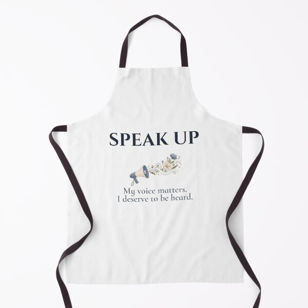 Item preview, Speak Up Your Voice Matters Affirmation designed and sold by Safe Soul DeLife.