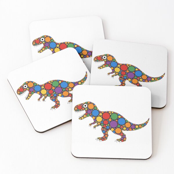 Item preview, Dot Day Dinosaur Colorful Polka Dot T Rex September 15 School Teacher and Kids Dino designed and sold by Thread&Fable.