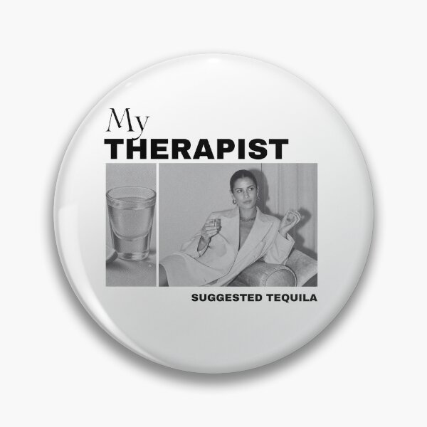 Item preview, My Therapist Suggested Tequila | Funny Tequila Lover Drinking Humor designed and sold by luckyhue.