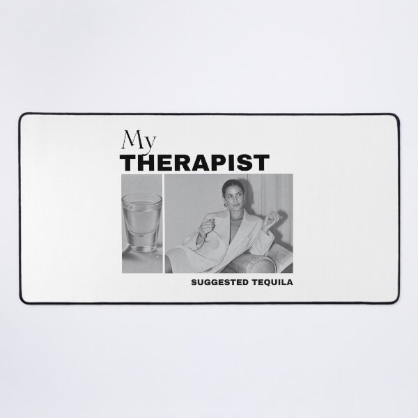 Item preview, My Therapist Suggested Tequila | Funny Tequila Lover Drinking Humor designed and sold by luckyhue.
