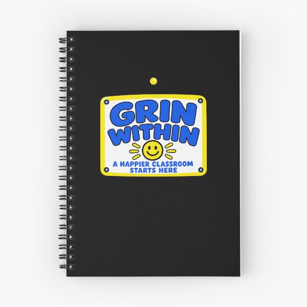 Item preview, Grin Within Positive Classroom Sign designed and sold by elderberry.