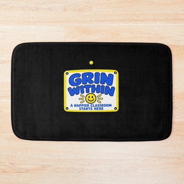 Item preview, Grin Within Positive Classroom Sign designed and sold by elderberry.
