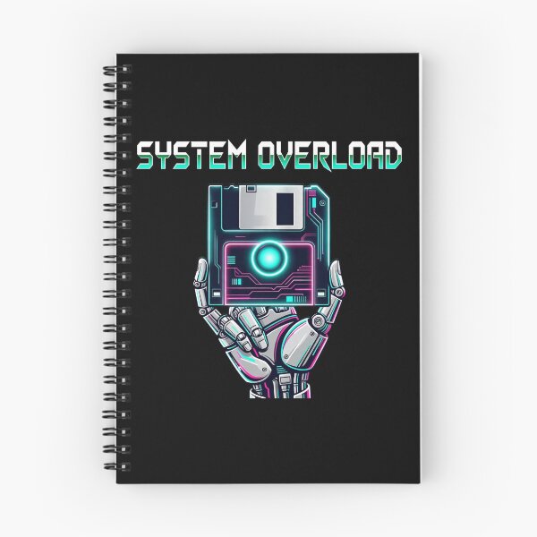 Item preview, System Overload Cyberpunk Hand Holding Floppy Disk designed and sold by SPG.
