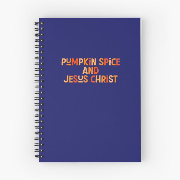 Item preview, PUMPKIN SPICE AND JESUS CHRIST | Christian fall quote designed and sold by thehappyintrovert .
