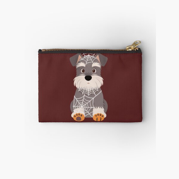 Item preview, Schnauzer in a Spiderweb Costume designed and sold by DumpsterSage.