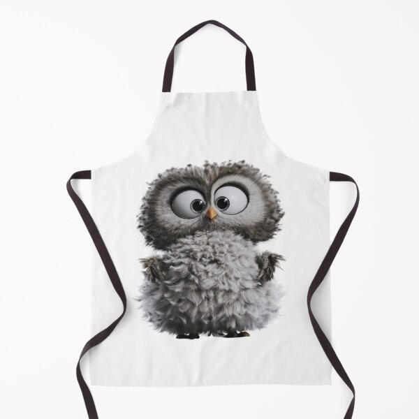 Item preview, Cute Baby Owl - Adorable Cartoon Bird designed and sold by Witty-Weary.
