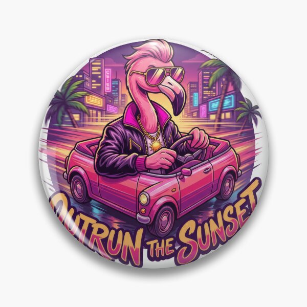 Item preview, Flamingo Getaway Driver GTA 6 designed and sold by LunaMarkos.