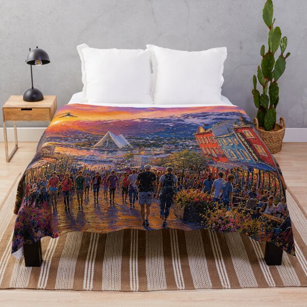 Item preview, A painting of Tromsø, Norway – A Beautiful city in Scandinavia. designed and sold by GalleryKauffeld.