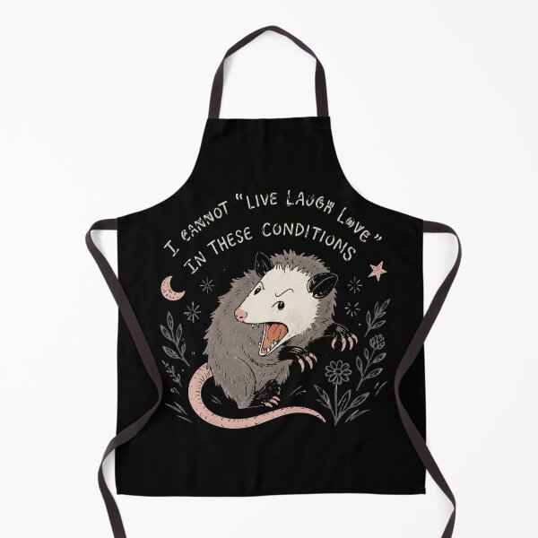 Item preview, Opossum Live Laugh Love Retro designed and sold by Emilyphilipp.