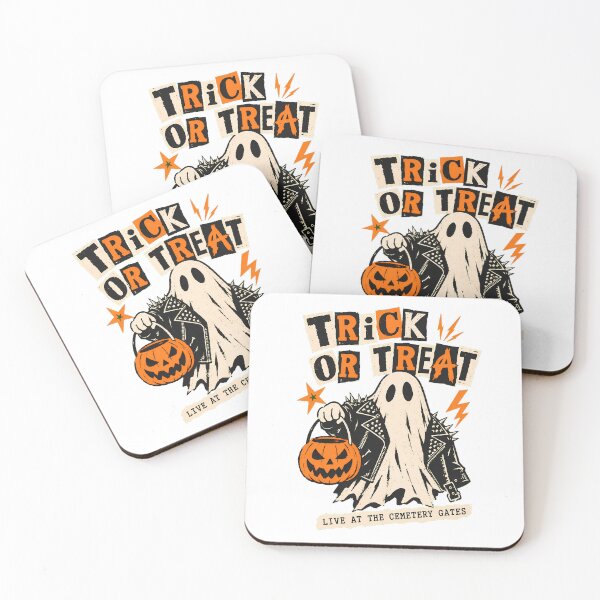 Item preview, Punk Rock Halloween Ghost Live At Cemetery Gates designed and sold by chattsuede.