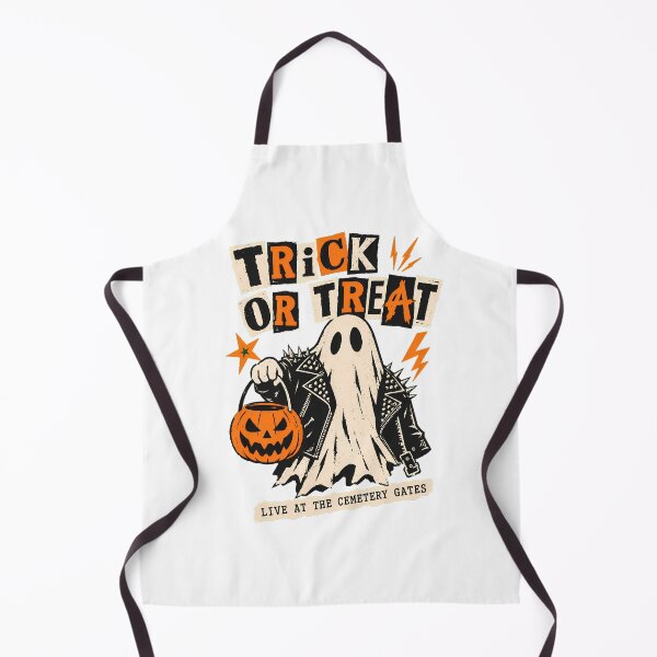 Item preview, Punk Rock Halloween Ghost Live At Cemetery Gates designed and sold by chattsuede.