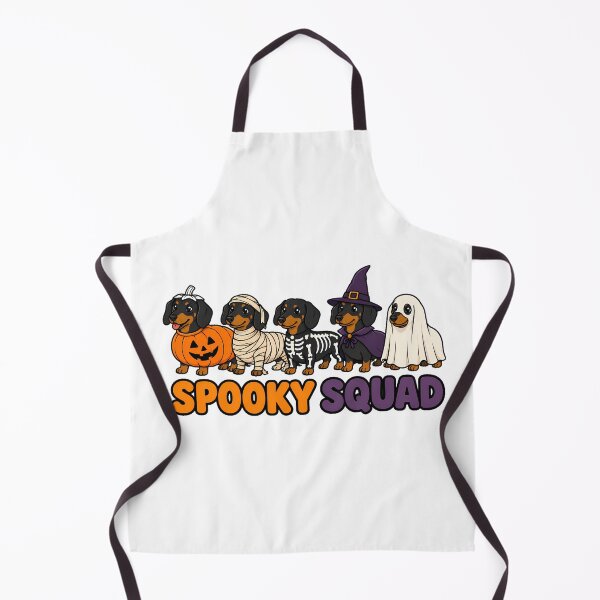 Item preview, Spooky Dachshund Halloween Costume Doxie Squad designed and sold by chattsuede.