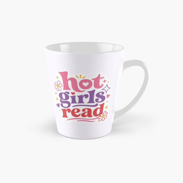 Item preview, Hot girls read! designed and sold by Reets_Redbubble.