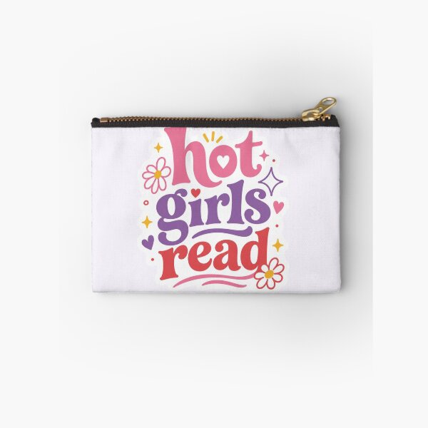 Item preview, Hot girls read! designed and sold by Reets_Redbubble.