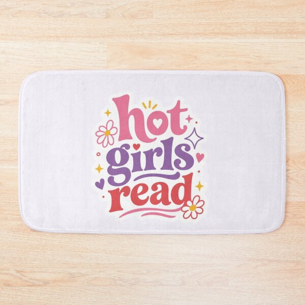 Item preview, Hot girls read! designed and sold by Reets_Redbubble.