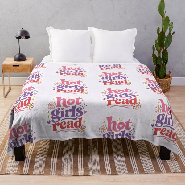Item preview, Hot girls read! designed and sold by Reets_Redbubble.