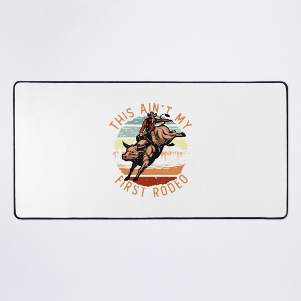 Item preview, Retro Bull Riding Vintage Western Country Rodeo Cowboy Design | ⭐⭐⭐⭐⭐ designed and sold by AKIBAJARA.