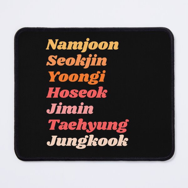 Item preview, Bts kpop band comeback 2026 bts all members names designed and sold by Arjun4282.