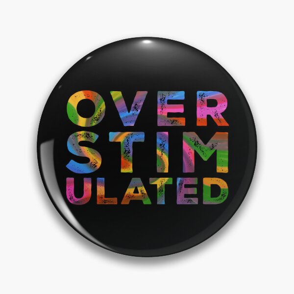 Item preview, OVERSTIMULATED - Rainbow Swirl designed and sold by Qweird Artistry.