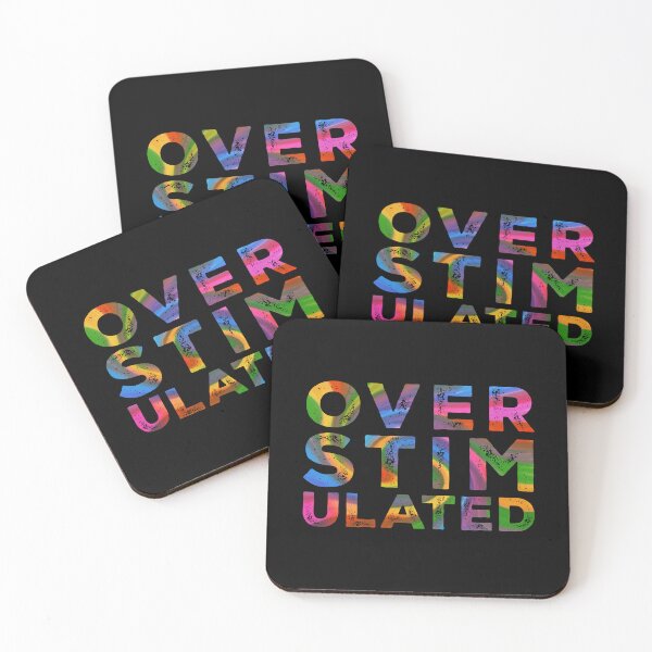 Item preview, OVERSTIMULATED - Rainbow Swirl designed and sold by Qweird Artistry.